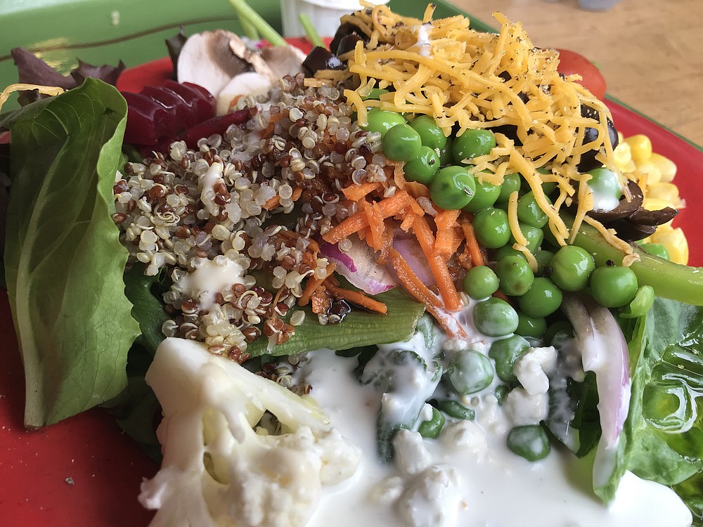 salad days: souplantation or cafe de lopera?