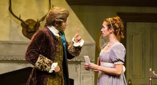 She Stoops To Conquer At Ucsd San Diego Reader - 