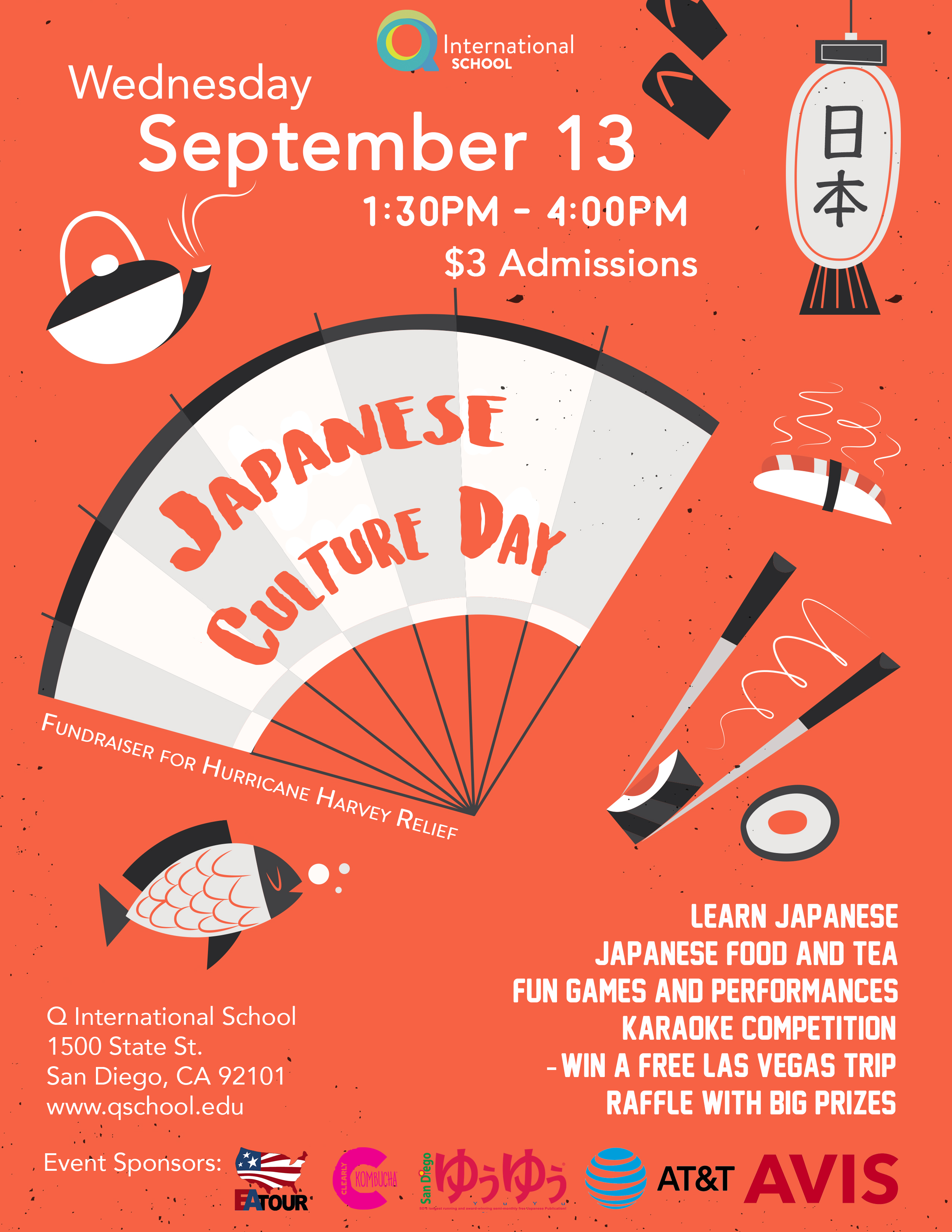 Japanese Culture Day - Wednesday, September 13, 2017, 1:30 p.m. to 4 p