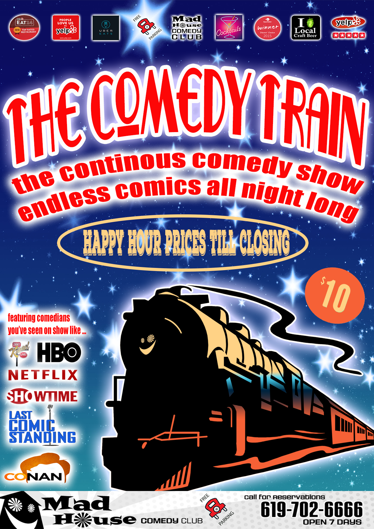 Comedy Train San Diego Reader