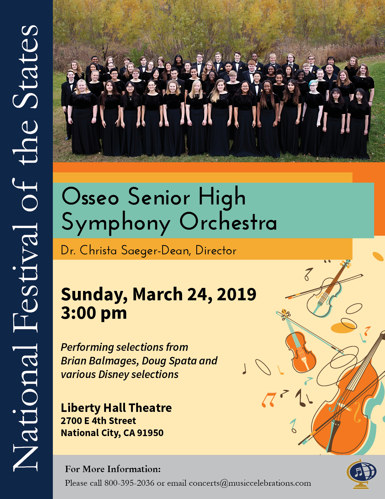 Osseo MN Senior High School Symphony Orchestra Sunday March 24 2019 