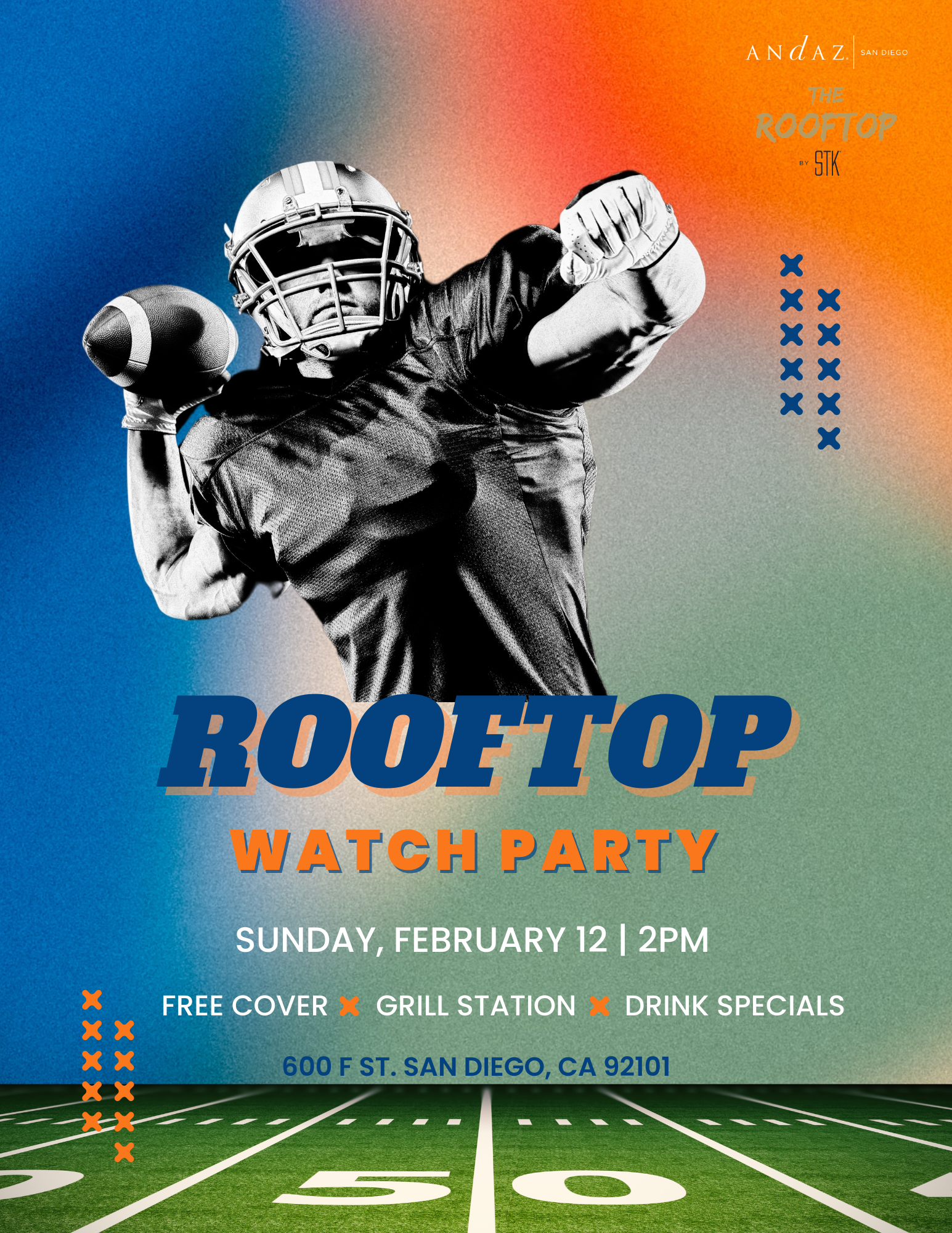 2023 Super Bowl Party at Monarch Rooftop, New York City NY - Feb 12, 2023 -  5:00 PM