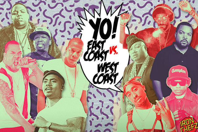 east coast vs west coast rap war