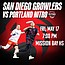 San Diego Growlers vs Portland Nitro