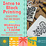 Intro to Block Printing: Carve & Print Your Own Designs