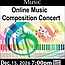 Free Online Recital: SD Mesa Music Composition Students