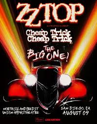 邦楽 NF Zessho CHEAP TRICKS ZZ Top and Cheap Trick - Tuesday, August 4, 2026, 7:30 p.m. | San