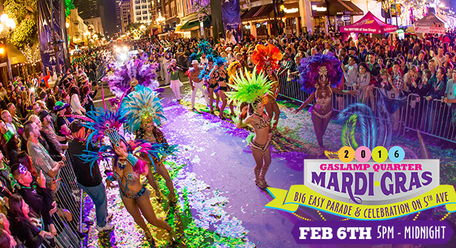 mardi gras cafe san diego