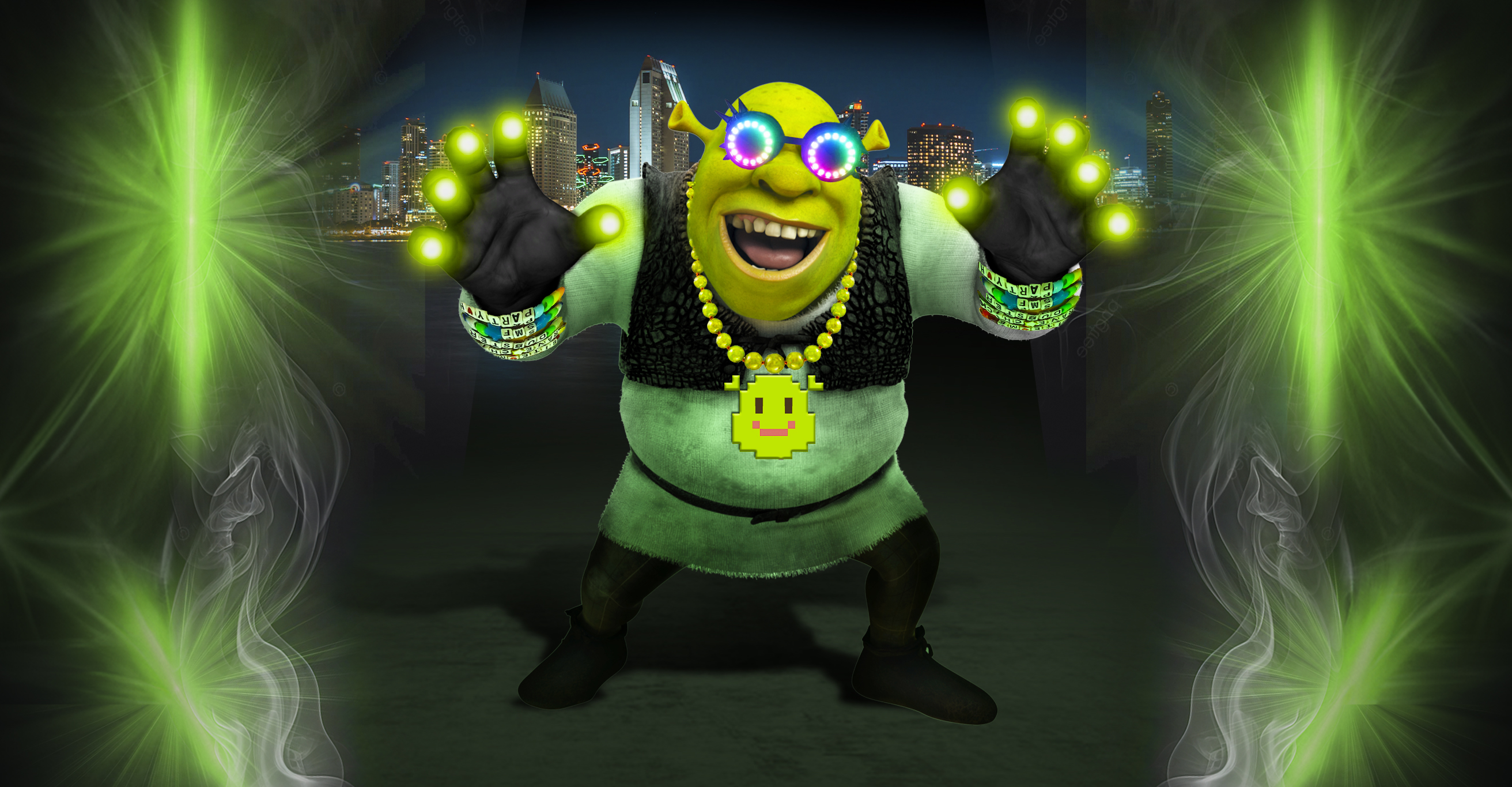 Shrek Rave San Diego 2024 Dody Nadine