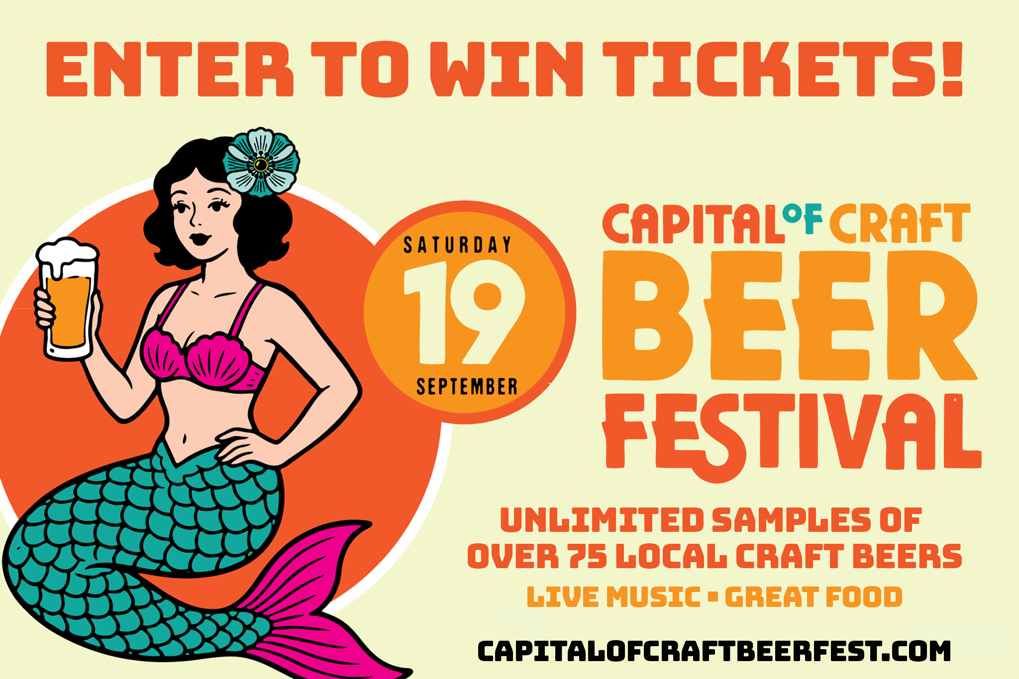 Win 2 VIP Tickets to Capital of Craft Beer Fest