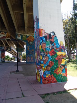 Chicano Park has the largest mural project in the city.