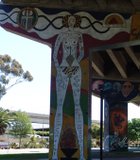 Chicano artists wanted to paint murals in Chicano Park. They wanted to express their identity as Indian/Spanish/European/American.