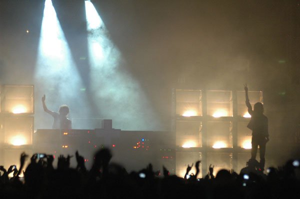 Justice on stage at Street Scene 2008