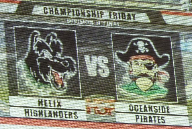 Helix and Oceanside met for the fifth time in eight years