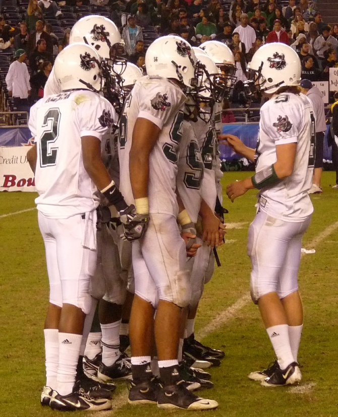 Helix's offensive huddle
