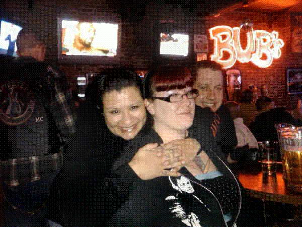 FUN WITH BANDS AT BUBS WHISKEY DIVE/PIER VIEW PUB IN OCEANSIDE "THE SISTERS=MORGAN AND MONA"