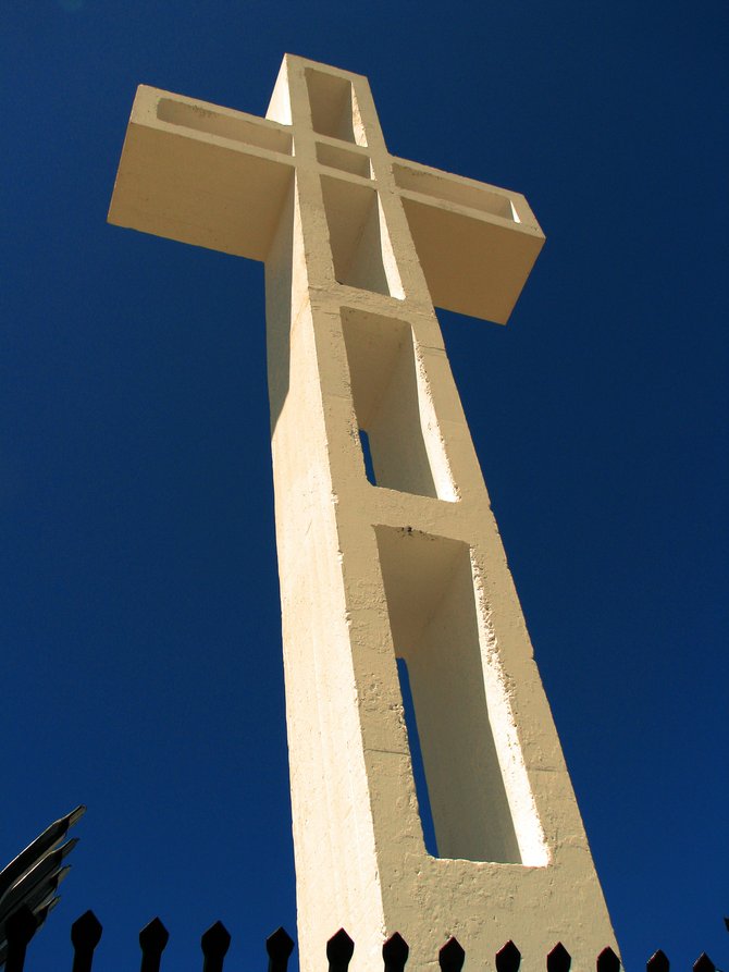 The cross on Mount Soledad.
