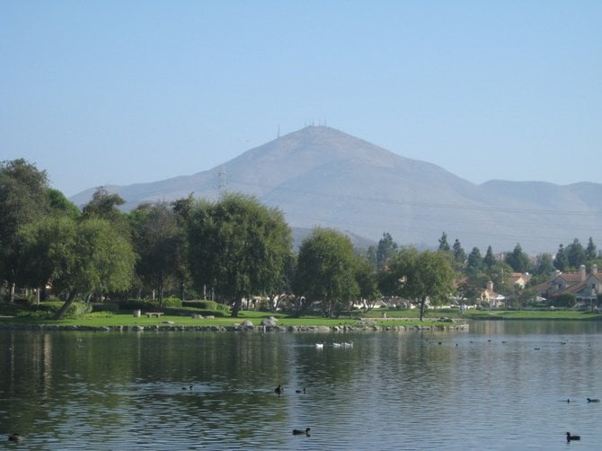 EastLake with Mt. San Miguel in background