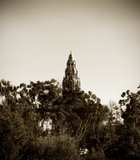Museum of Man Tower -- view from the San Diego Zoo