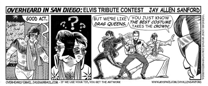 Elvis tribute contest