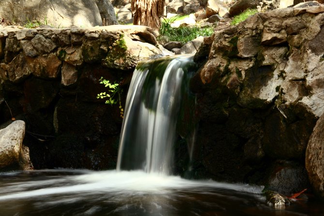 Waterfall at Felicita Park 
