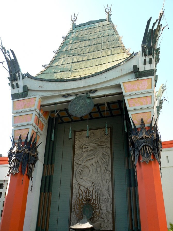 Grauman's Chinese Theater, Home of Movie Studio Red Carpet Premieres, Hollywood Boulevard, Hollywood, CA