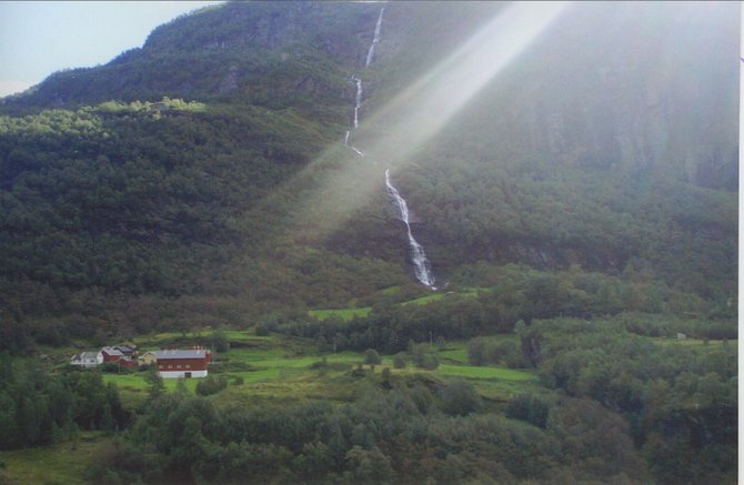 Taken from a train in Norway