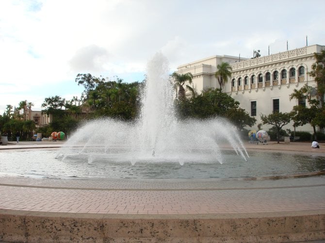 Fountain at Balboa Park
