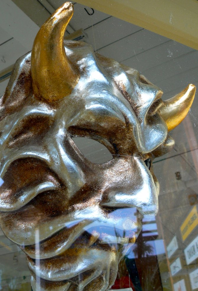 Devil Mask from Venice, Italy: La Jolla, CA
