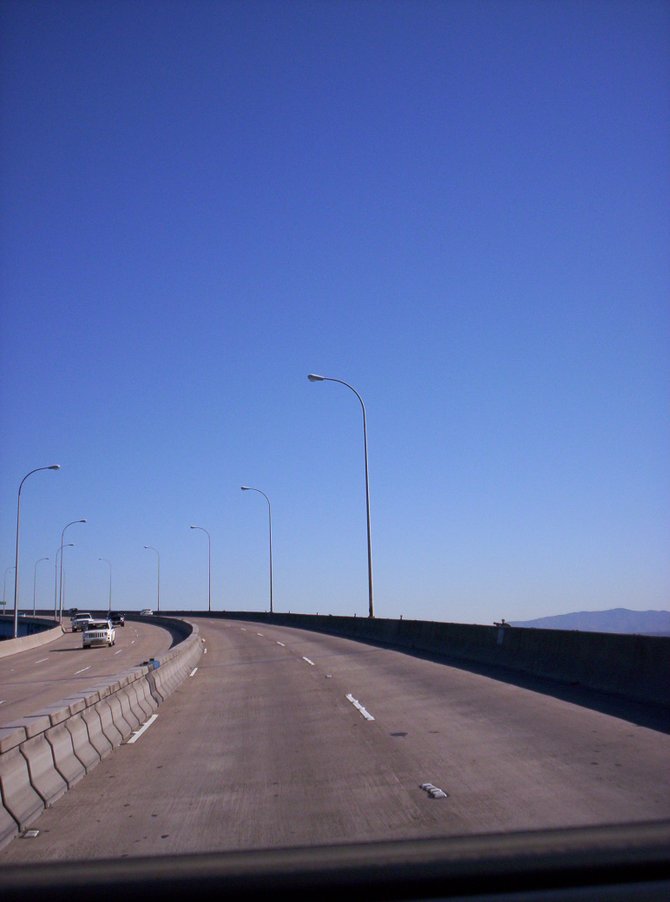 Crossing the San Diego-Coronado Bridge