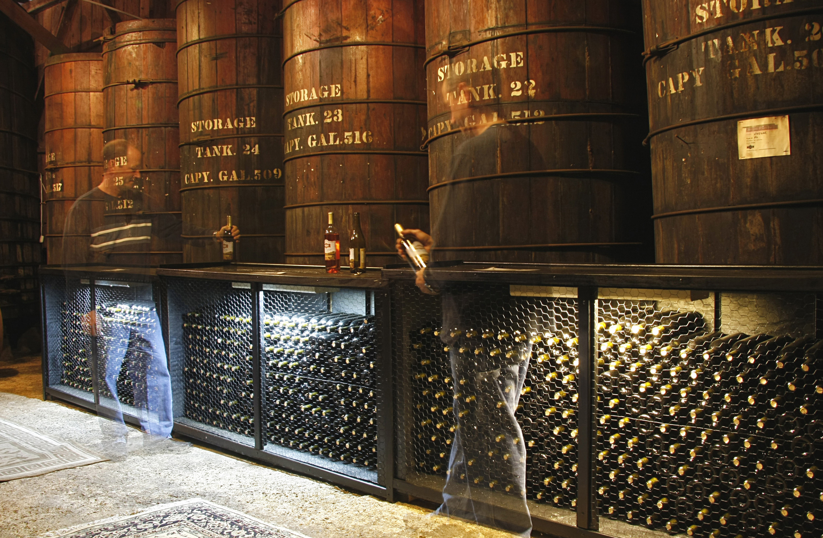 Rancho Bernardo Ghosts In The Barrel Room At The Bernardo