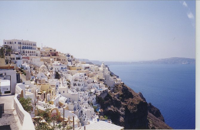 Santorini is one of the jewels of the Greek Islands.