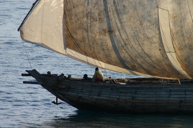 Fishing sailboat in Nosy Be, Madagascar