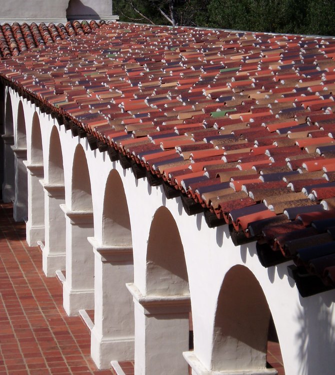 In 2008, new roof tiles were put onto the portico of the Junipero Serra Museum to replace badly damaged tiles, most of which were original to the 1929 structure. 