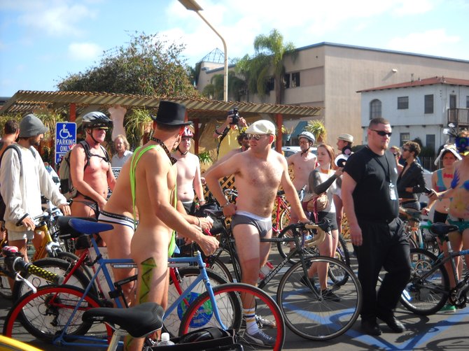 Naked Bike Ride-June 12. Exercise is so much better bare-skinned!