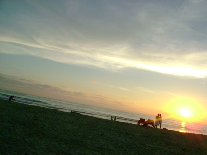 Mission Beach sunset