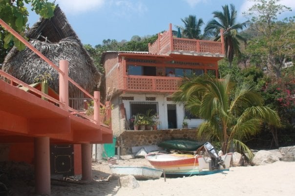 Sleepy Mexican fishing village is a boat ride away from the tourists but it feels like half a world away.