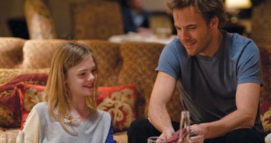 In Somewhere, the link between father and daughter (Stephen Dorff, Elle Fanning) casts a soft spell.
