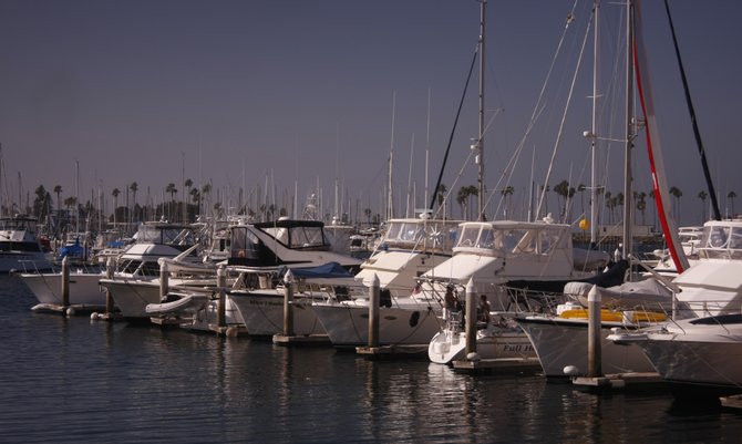 Boats in Mission Bay