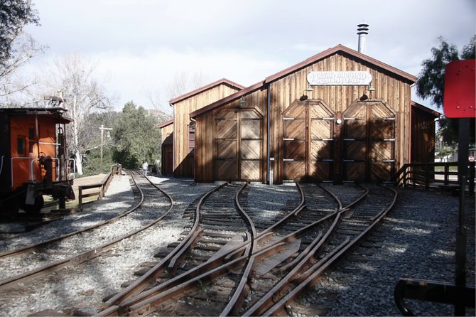 The Poway Midland Railroad Station.