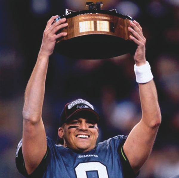Quarterback Matt Hasselbeck and his Seahawks won the NFC West with a losing record.
