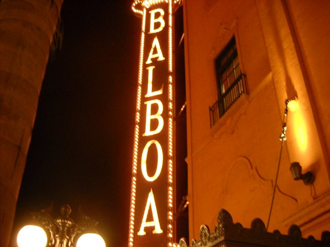 Beautiful Balboa Theater.
