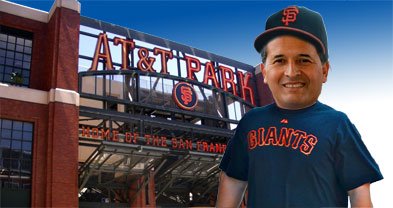 Phone giant AT&T picks up the tab for Vargas's trip to the ballpark.
