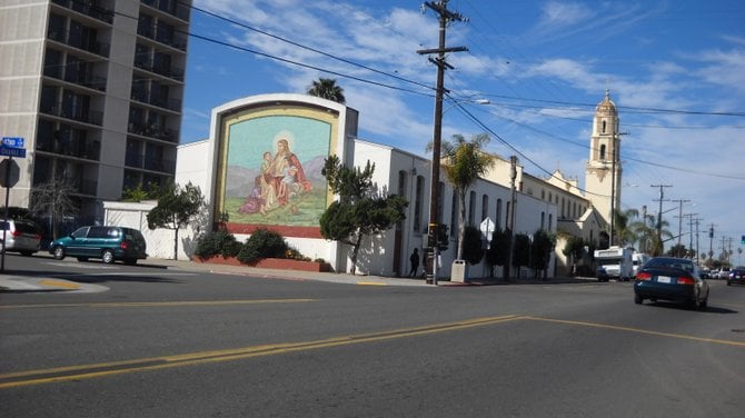 Our Lady of the Scared Heart church.