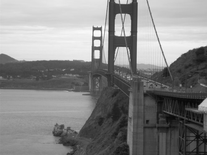 Golden Gate Bridge, San Francisco.
