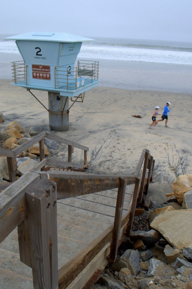 Torrey Pines Beach.