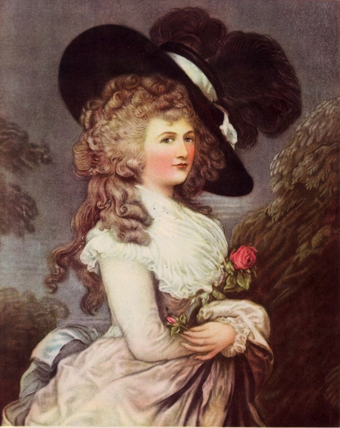 Georgiana Cavendish, Duchess of Devonshire, 1787