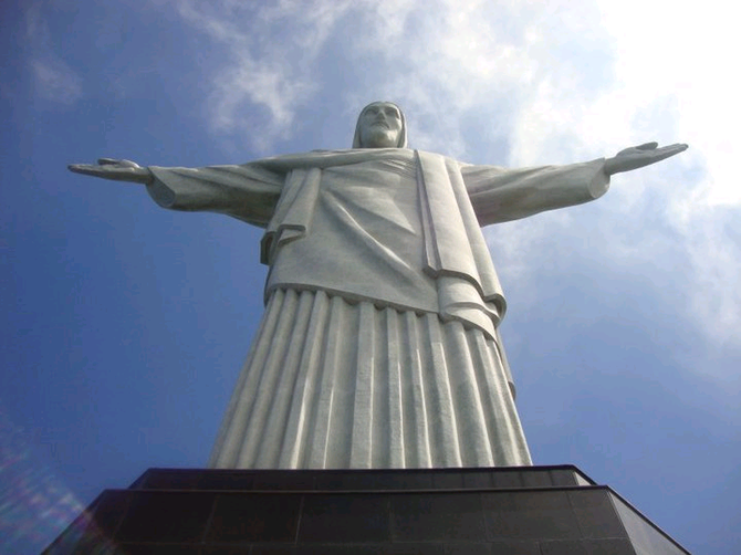 Picture of Cristo Redentor in Brazil.