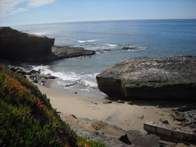 Beautiful scenic beaches along Sunset Cliffs