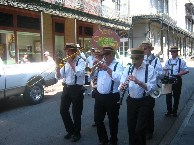 I encountered this jazz band on an afternoon stroll through the French Quarter in New Orleans.